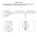 ALLOMN Practical Bidet Water Sprayer Attachment Toilet Seat Single Fresh Water Sprinkler Ass Wash Nozzle Non-Electric Fit for 15/16 Inch North America Standard - B07C4VGJJC